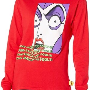 Disney Villains x Heidi Klum Wide Eye Maleficent Long Sleeve T-Shirt